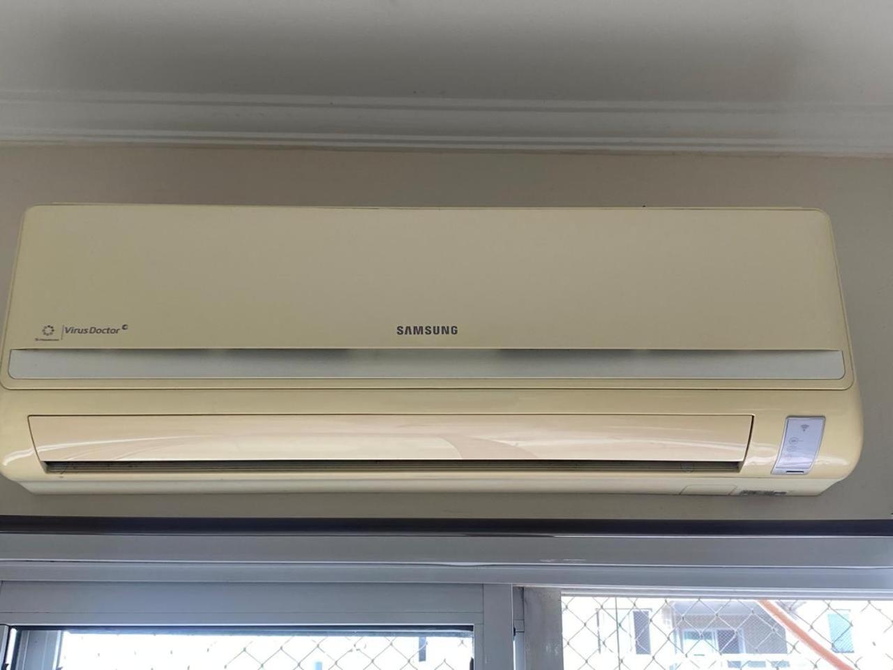 Apto A 50M Da Praia, Com Ar Condicionado, Wifi , Portaria 24H Прая Гранде Екстериор снимка