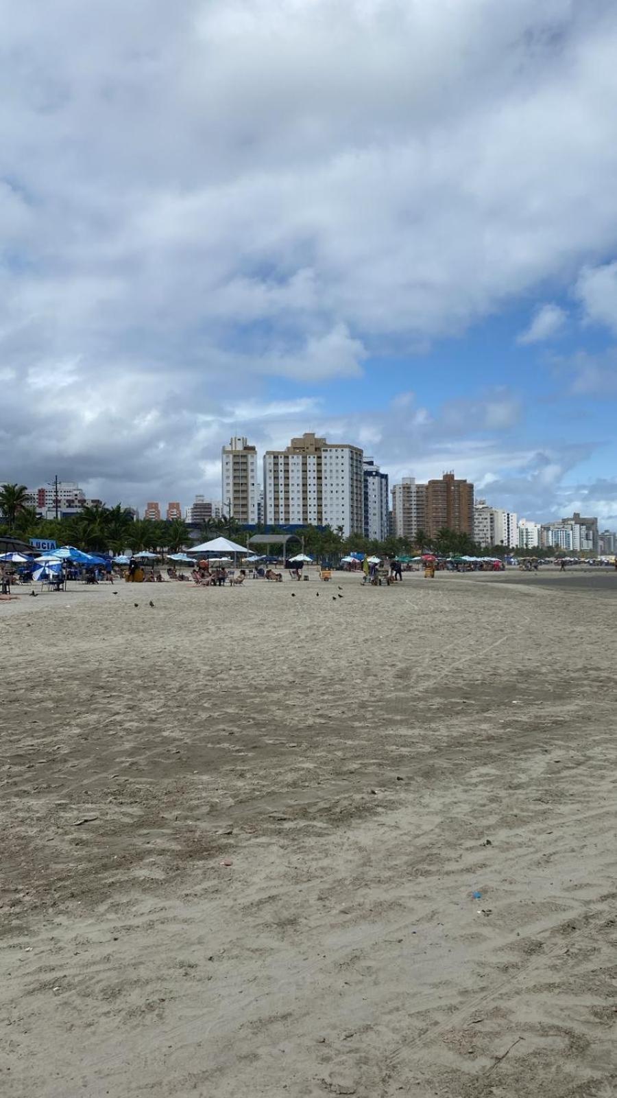 Apto A 50M Da Praia, Com Ar Condicionado, Wifi , Portaria 24H Прая Гранде Екстериор снимка