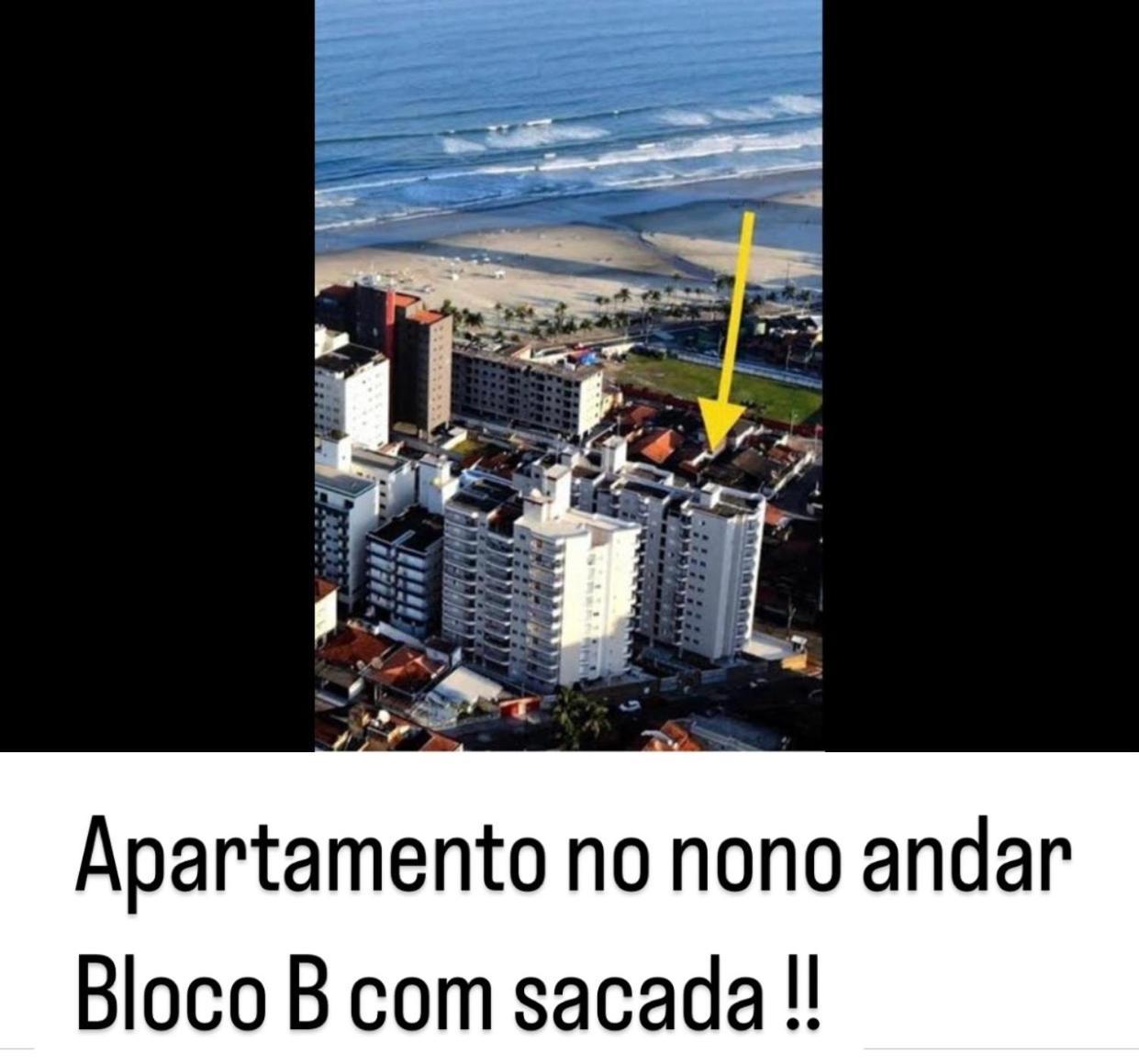 Apto A 50M Da Praia, Com Ar Condicionado, Wifi , Portaria 24H Прая Гранде Екстериор снимка